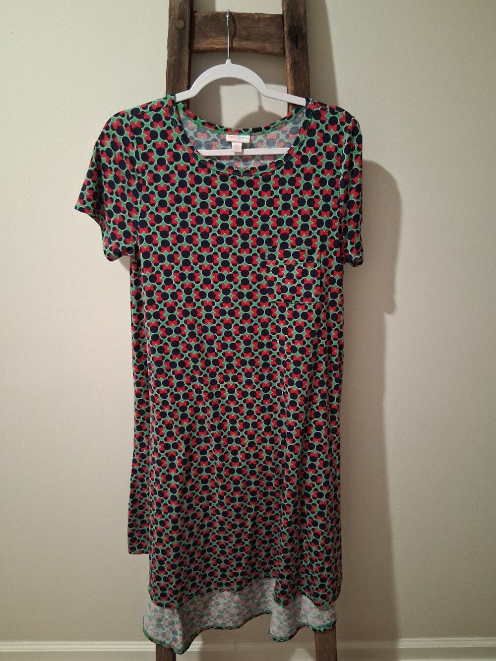 Lula Roe Minnie Mouse Carly Size Medium